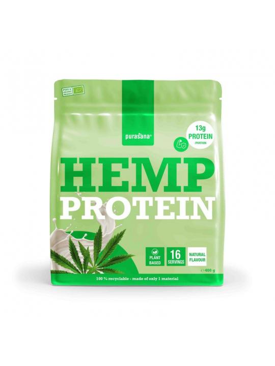 Purasana plant protein hennep nat bio