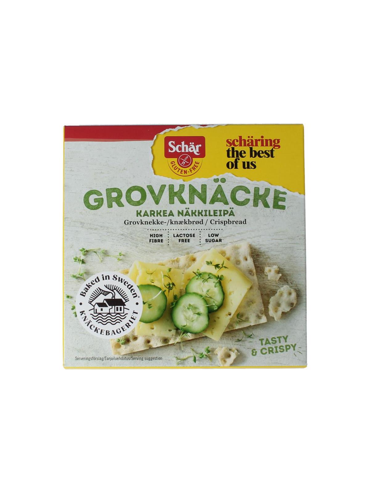 Dr Schar knackebrod vezelrijk glutenvr