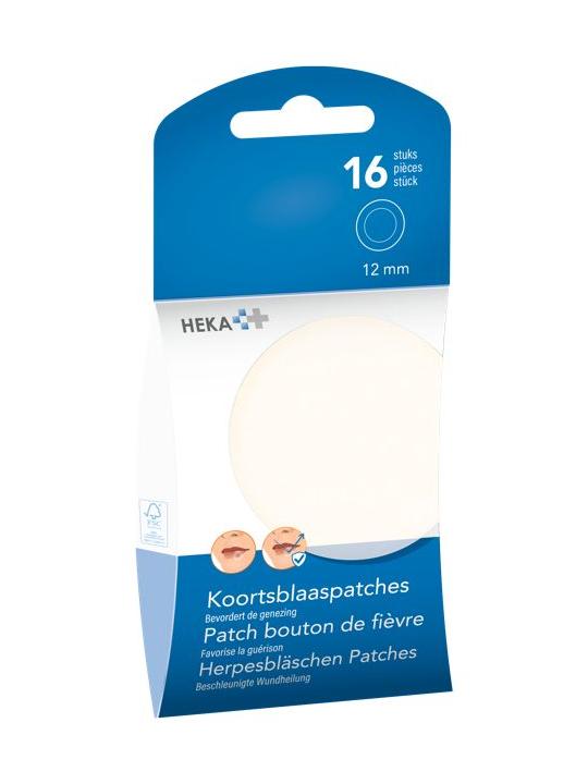 Heka Heka koortsblaaspatches 12 mm