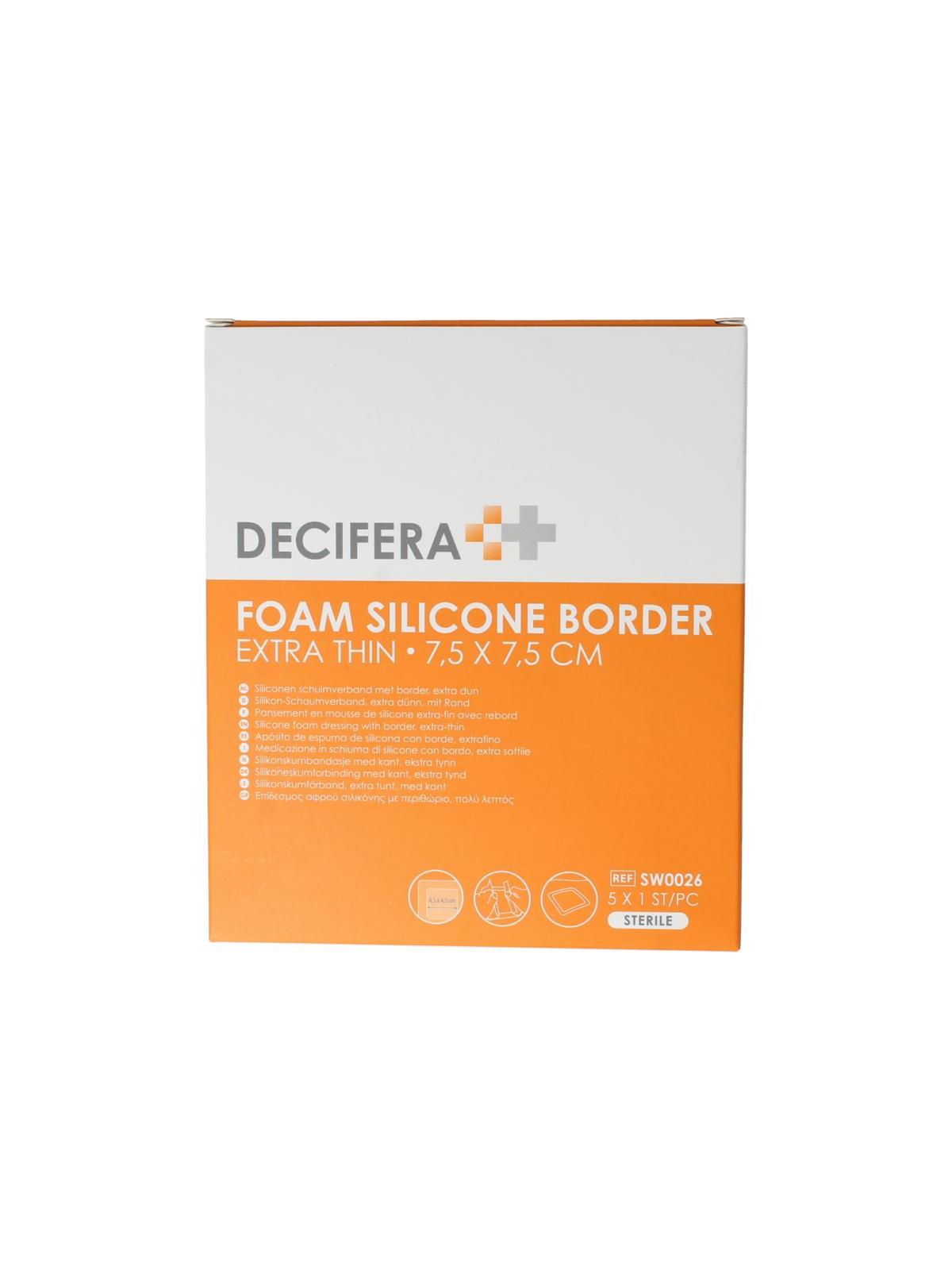 Decifera Decifera foam border 7.5x7.5cm