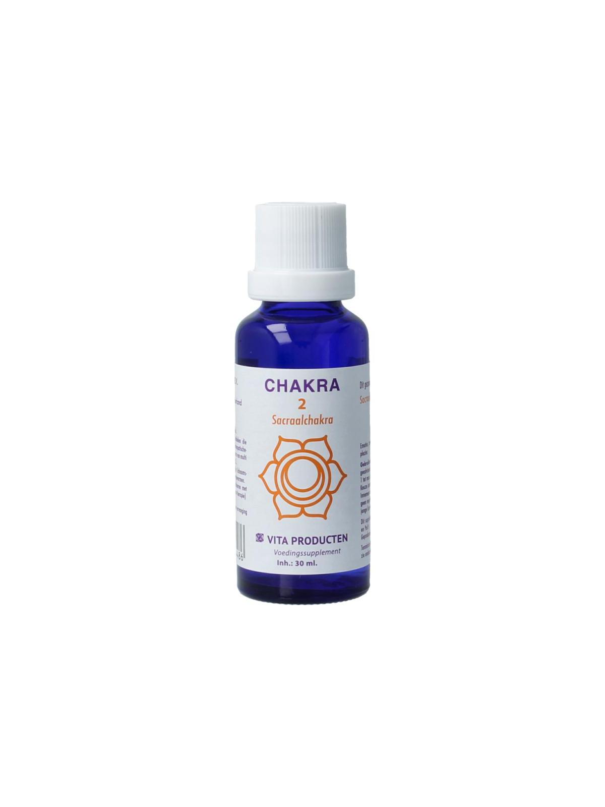 Vita chakra 2 sacraalchakra oranje