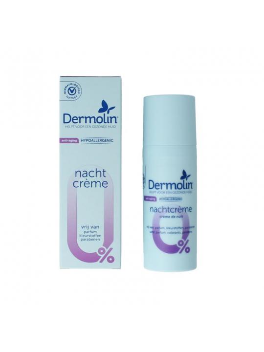 Dermolin nachtcreme anti-aging flacon