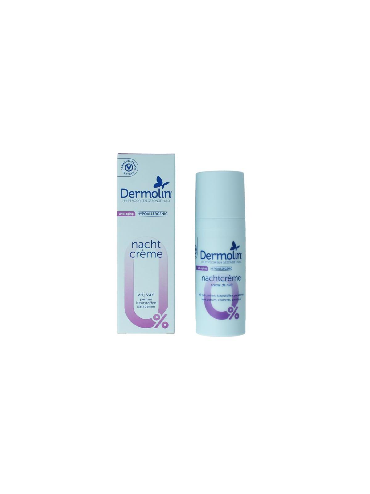 Dermolin nachtcreme anti-aging flacon