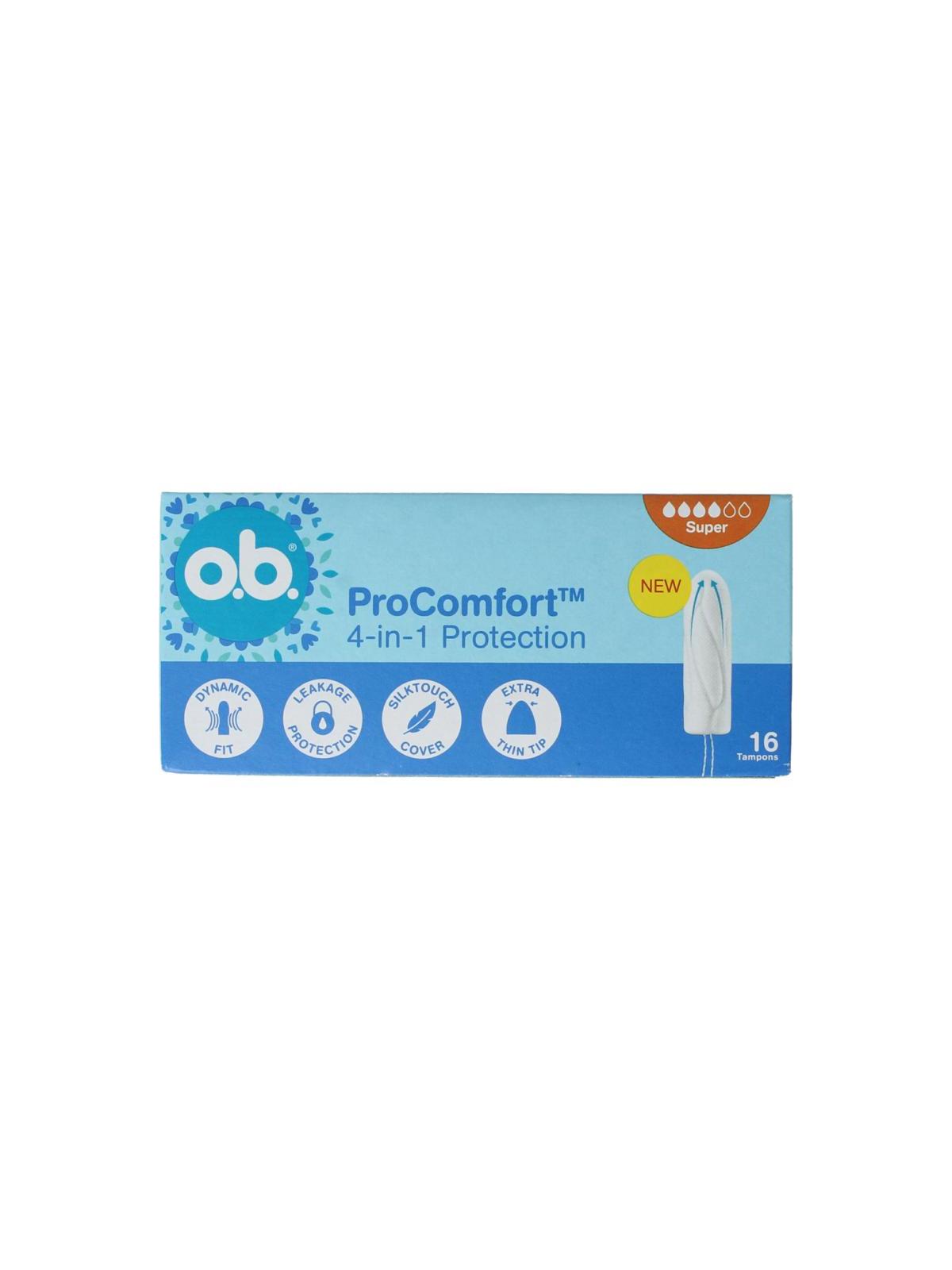 OB Tampons pro comfort advanced super