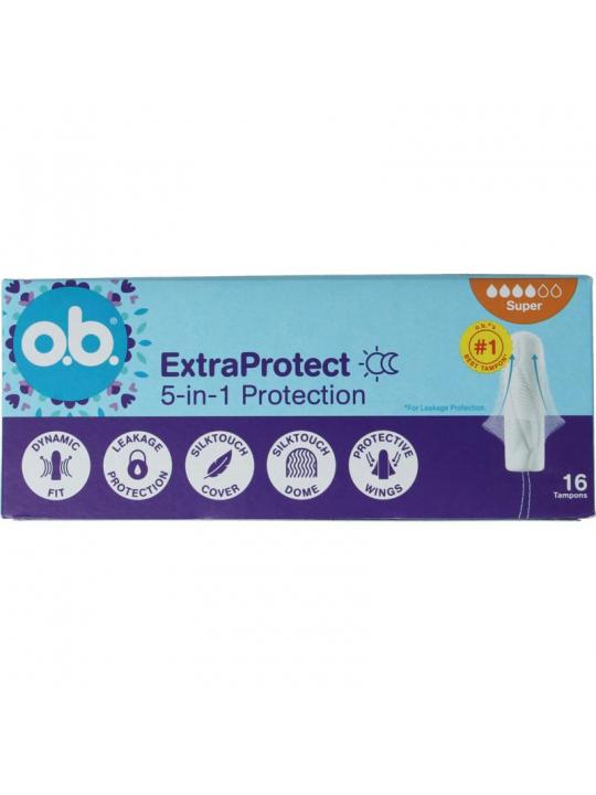 OB Tampons extra protect super