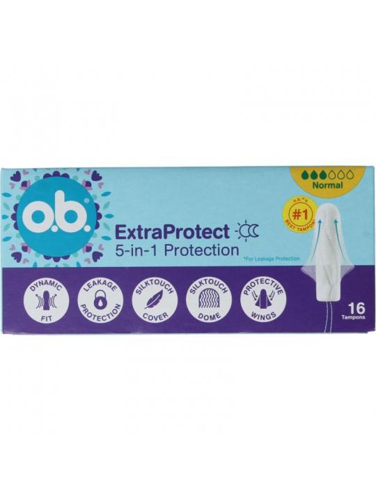 OB Tampons extra protect normal