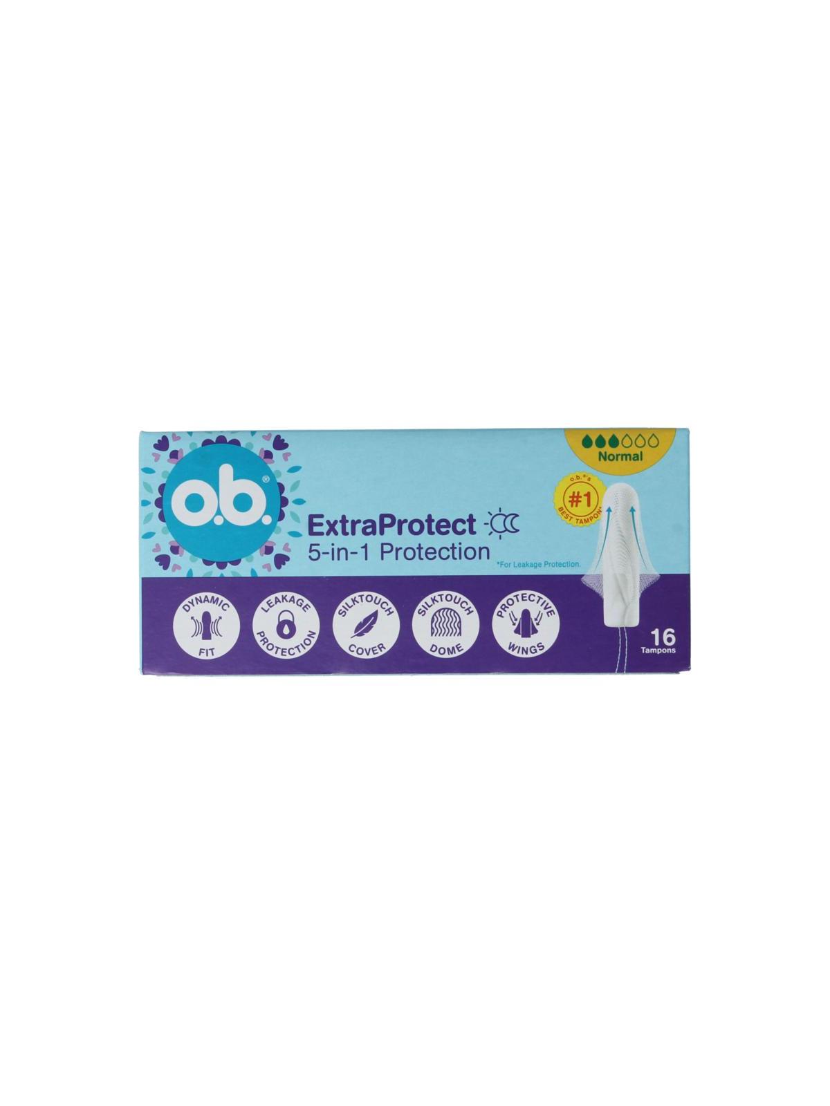 OB Tampons extra protect normal