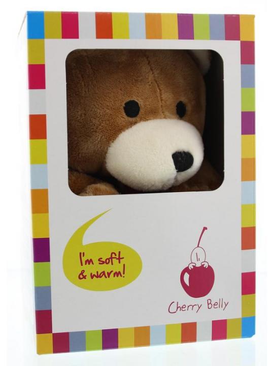 Cherry belly kersenpitkussen beer