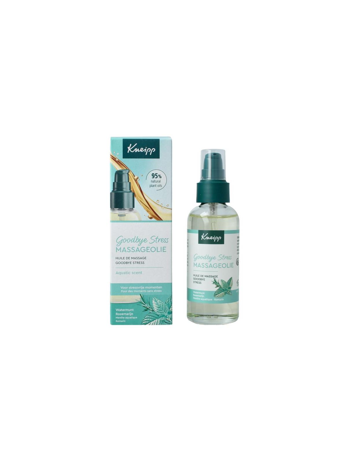 Kneipp massageolie goodbye stress