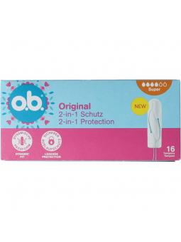 OB Tampons original dynamic fit super