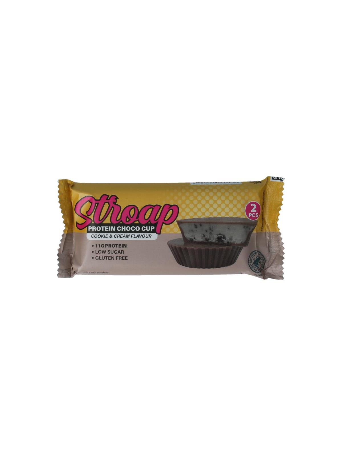Stroap prot choco cups-cookie&cream