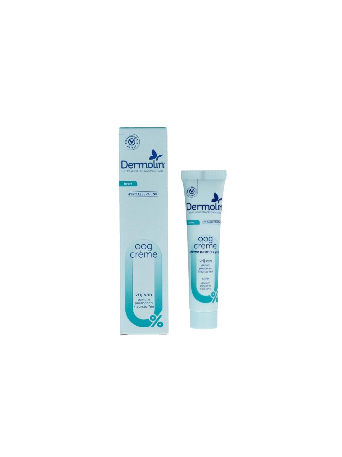 Dermolin oogcreme hydra 15 ml tube