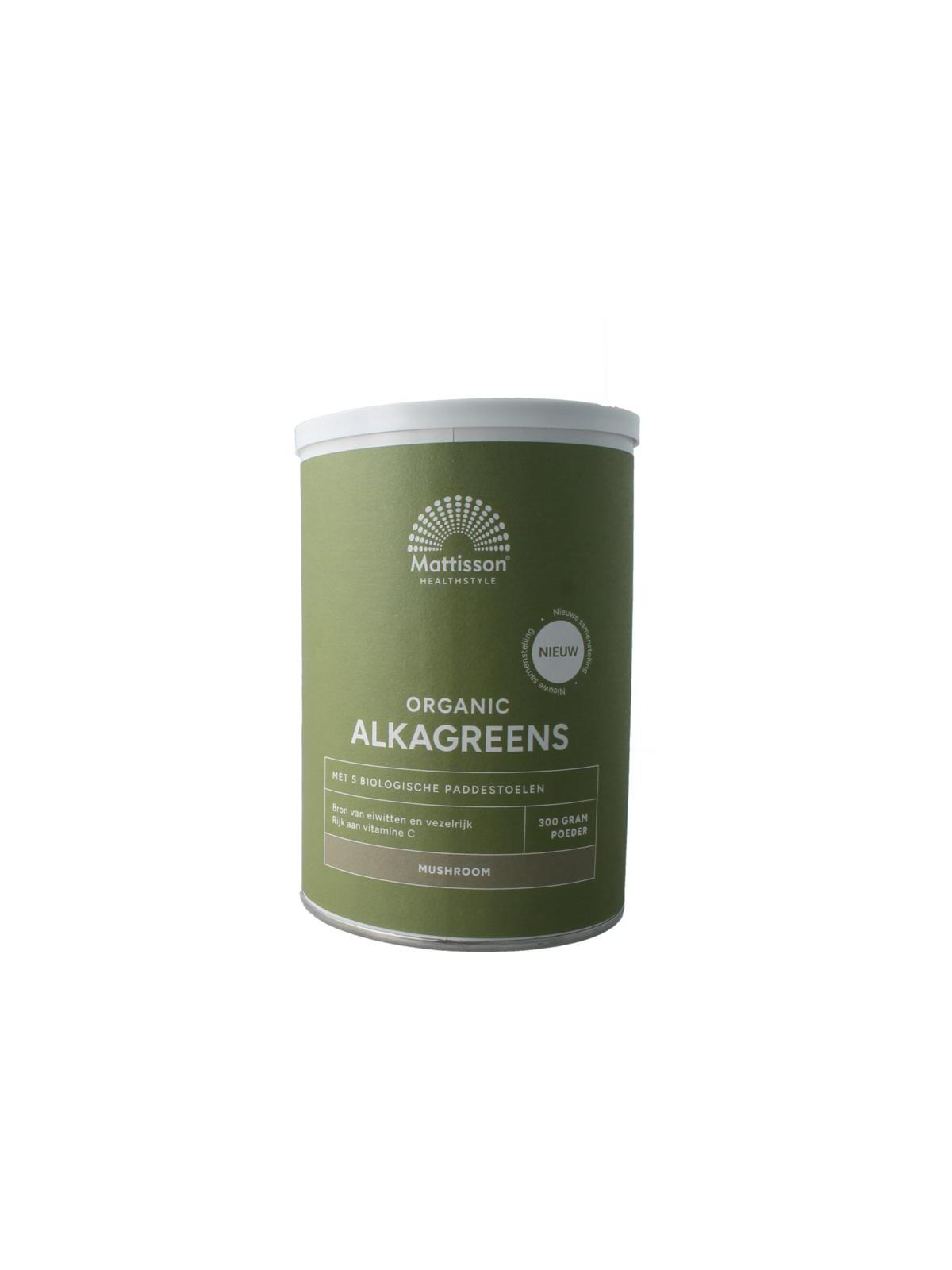Mattisson organic alkagreens mushroo bio