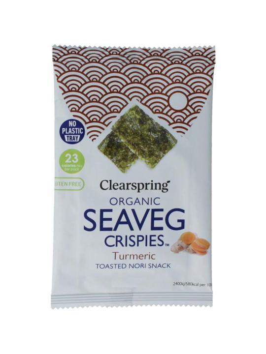 Seaveg - Crispies turmeric bio