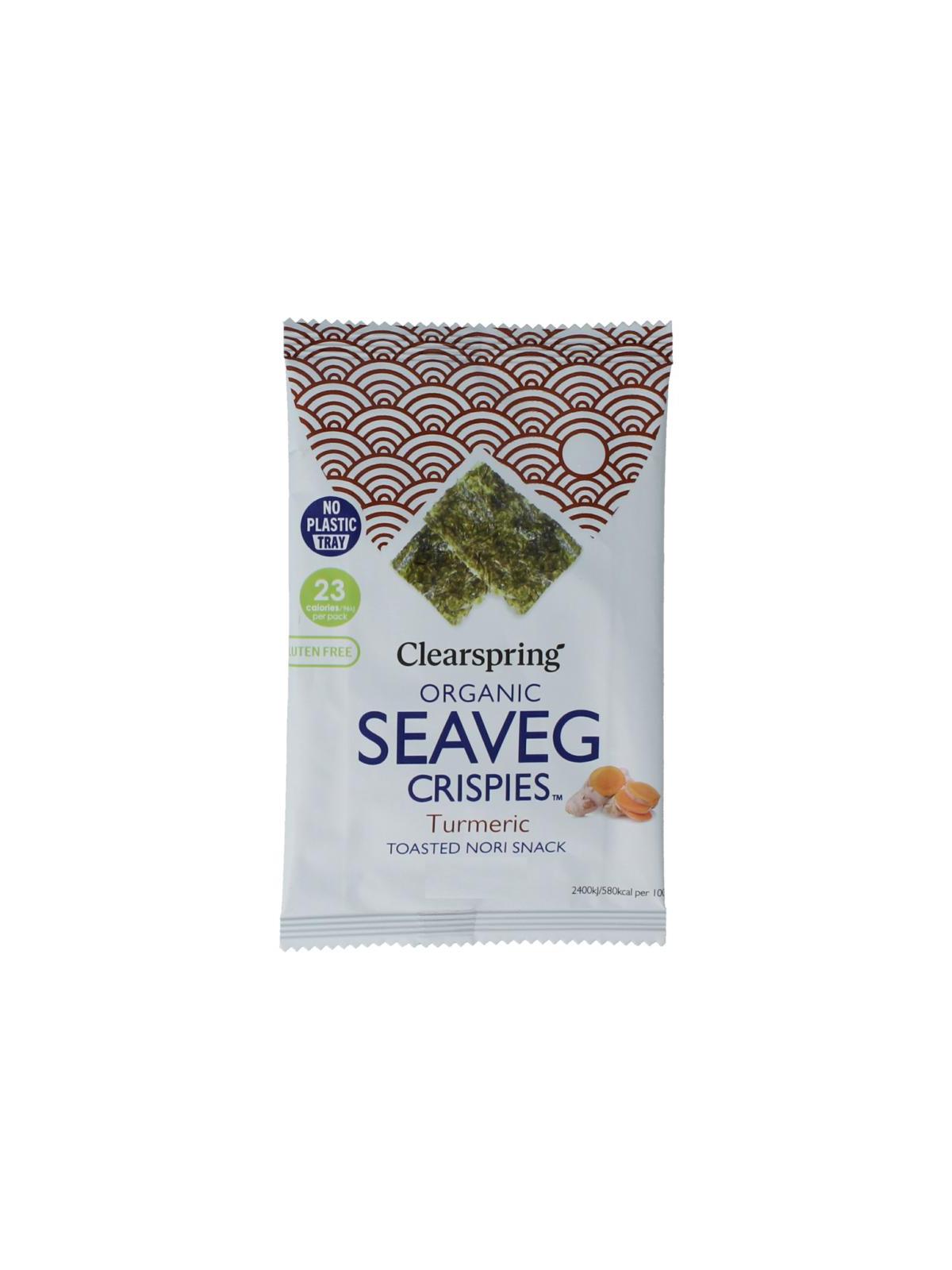 Seaveg - Crispies turmeric bio
