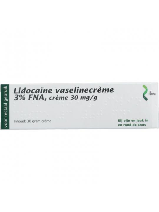 Lidocaine vaselinecreme 3% 5 x 30 gram