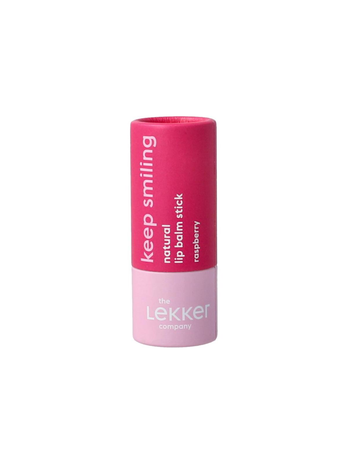 Lekker Company lippenbalsem stick raspberry