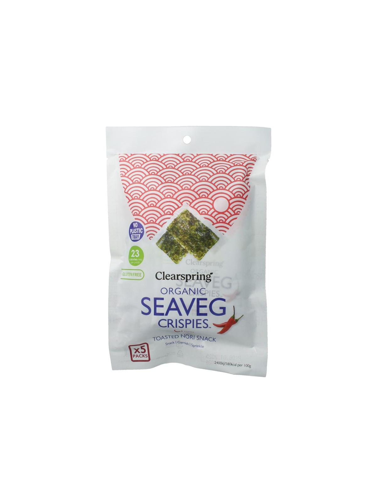 Seaveg - crispies chilli multipack bio