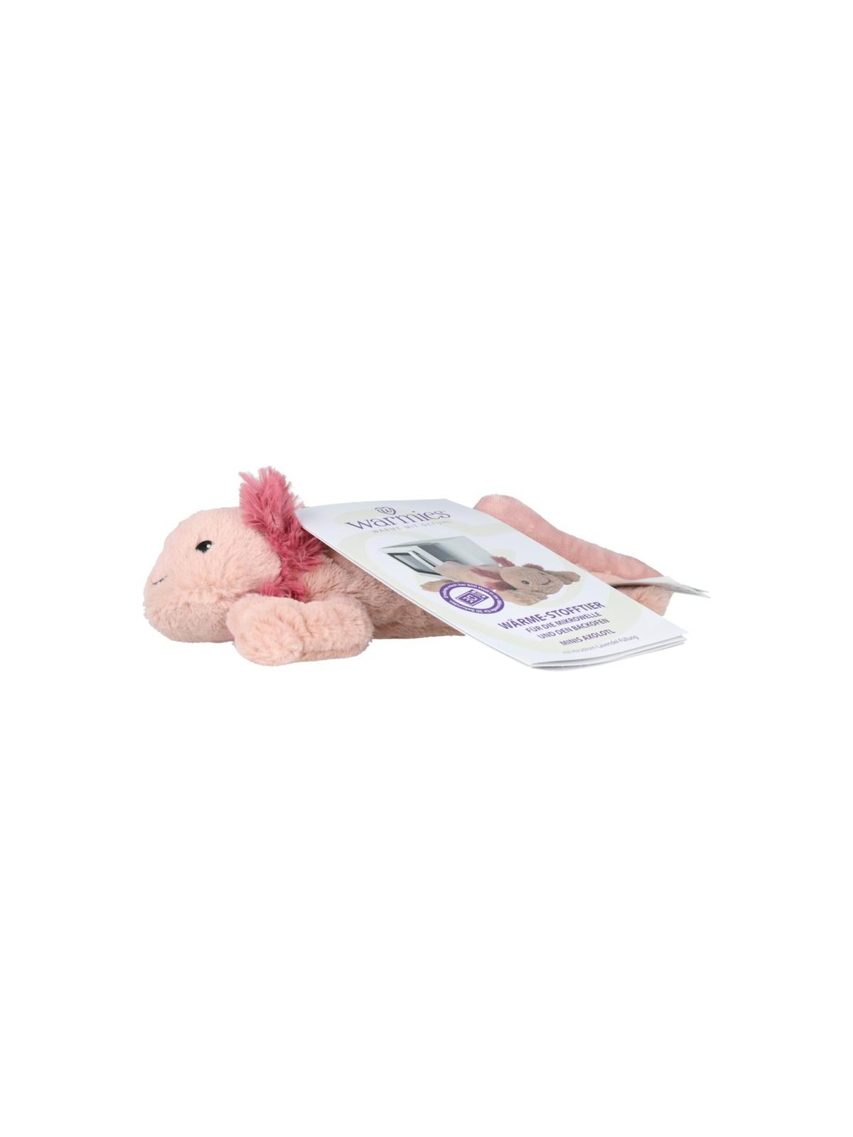  warmteknuffel mini axolotl