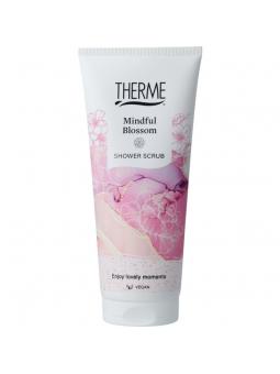 mindful blossom shower scrub