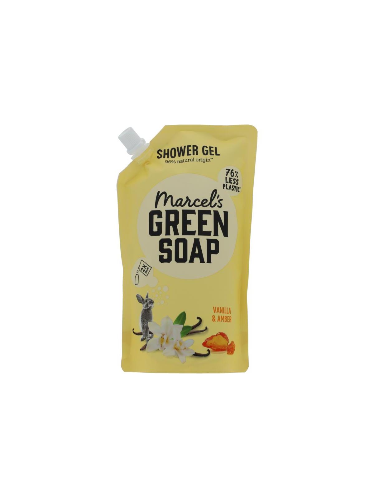  shower gel vanilla & amber nav