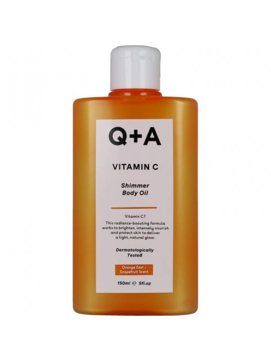  vitamin c shimmer body oil