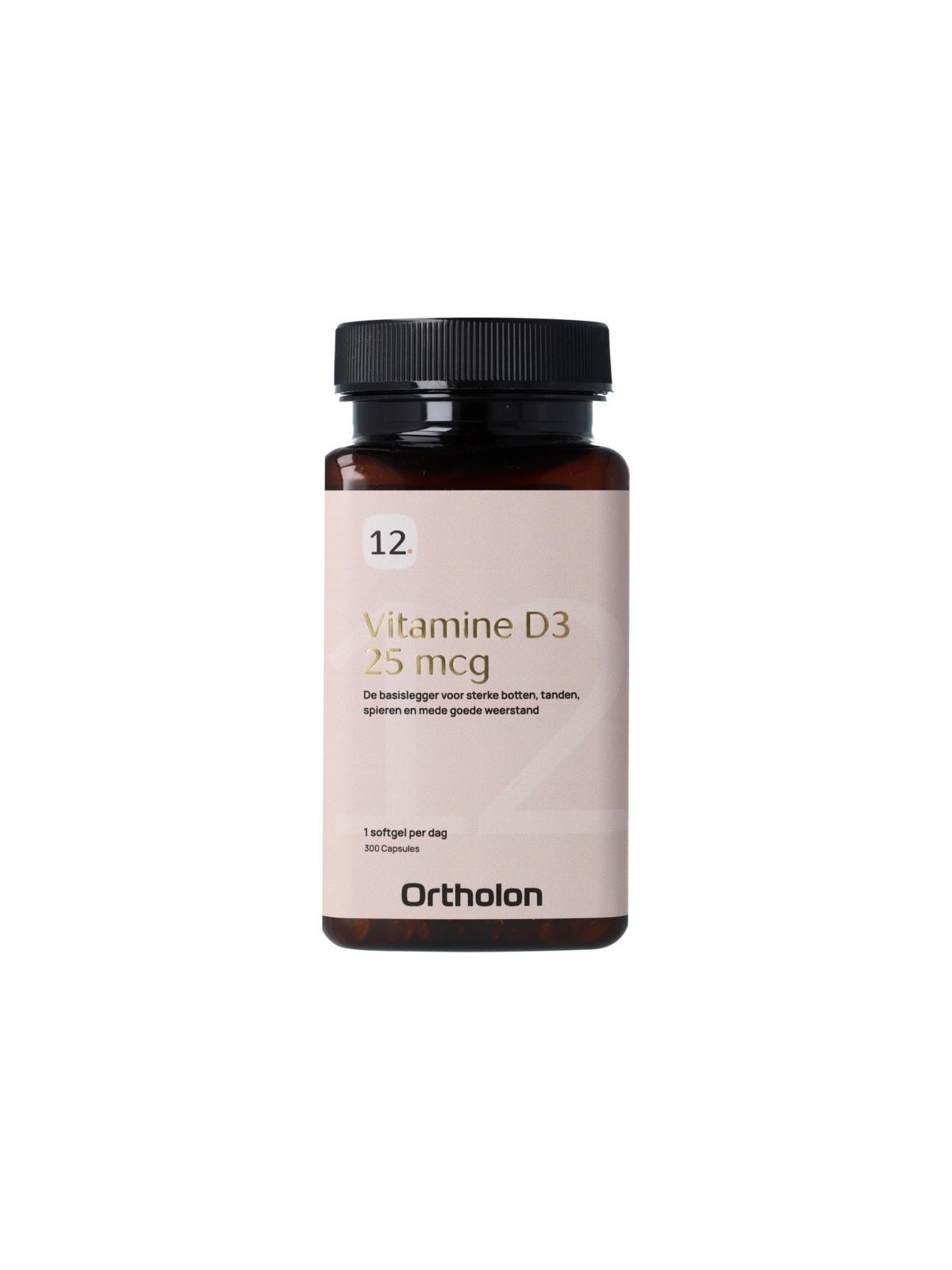  vitamine d3 - 25mcg