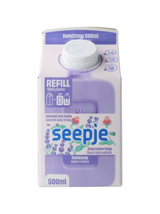 Seepje handzeep laveldel tonka refill