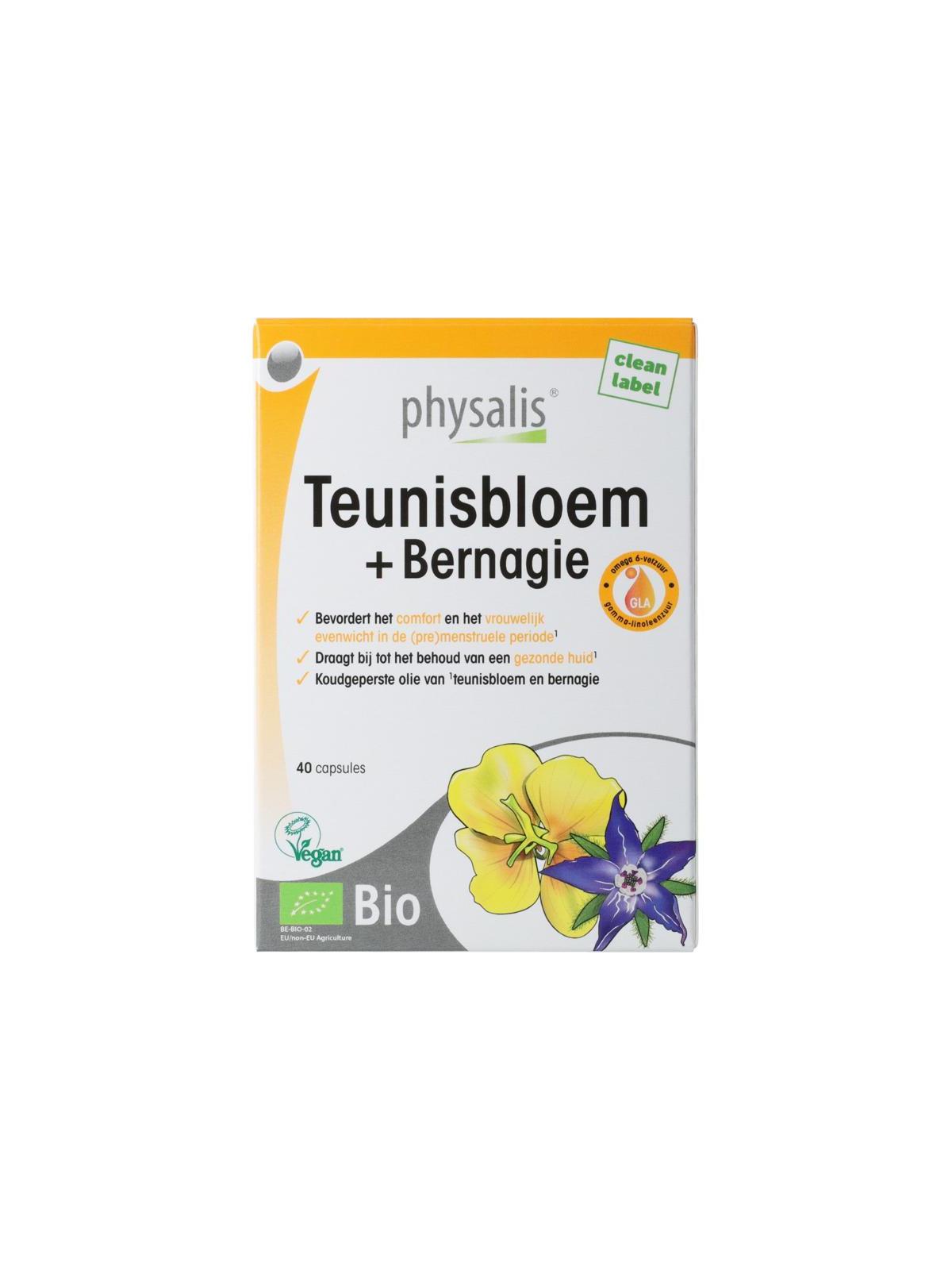  physalis teunisbloem + bernagi