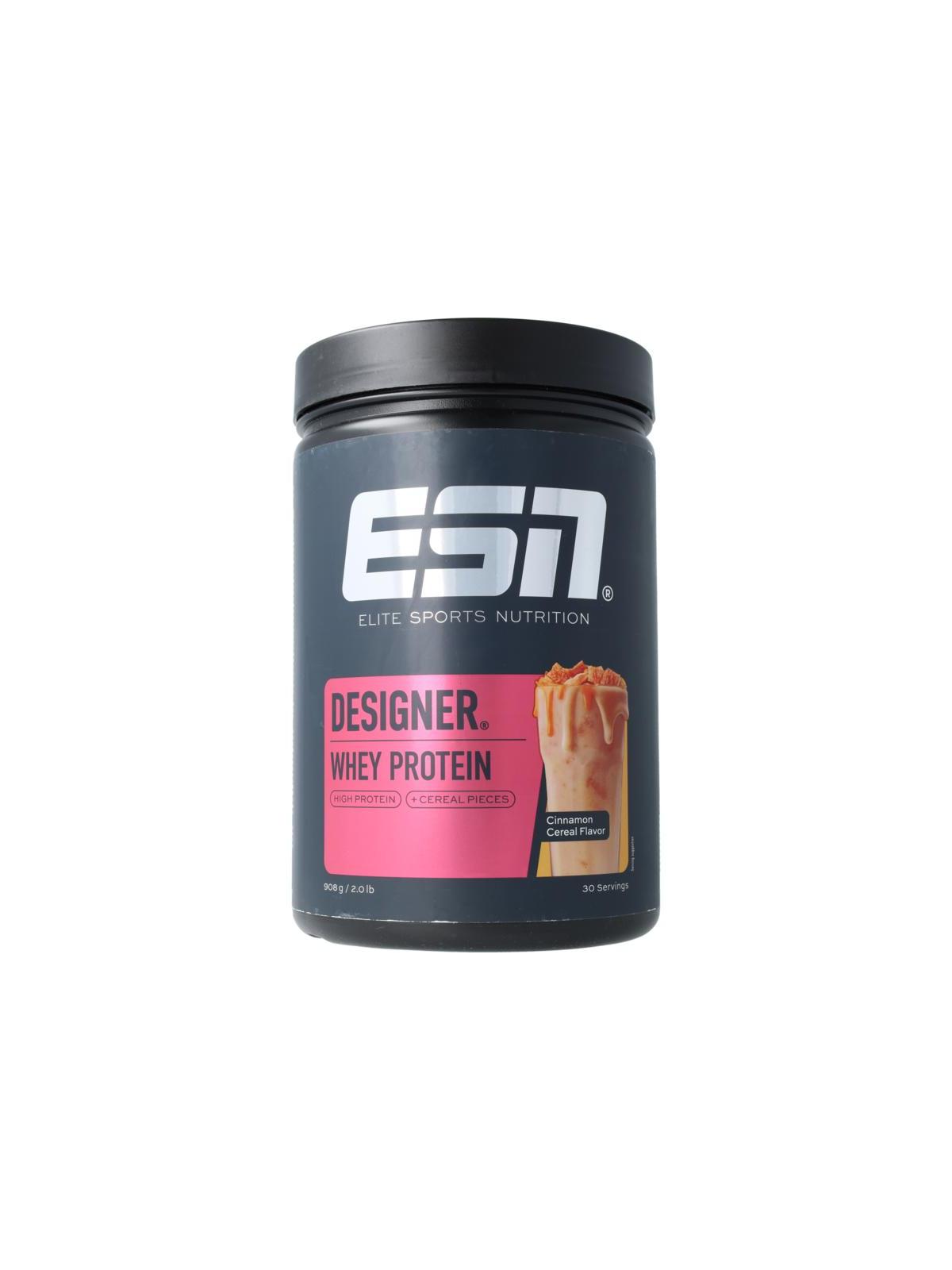  designer whey/cinnamon cereal