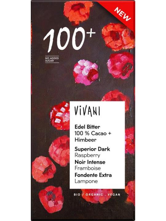  superiour dark 100% cocoa rasp