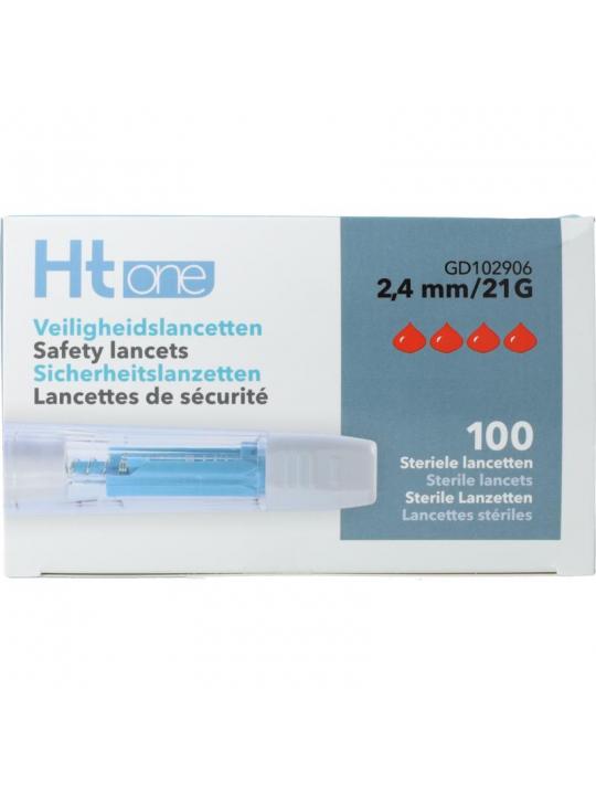  veiligheidslancetten 2,4 mm