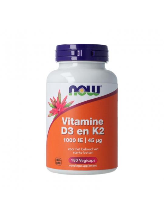  vitamine d3 k2 - 1000 ie 45mcg