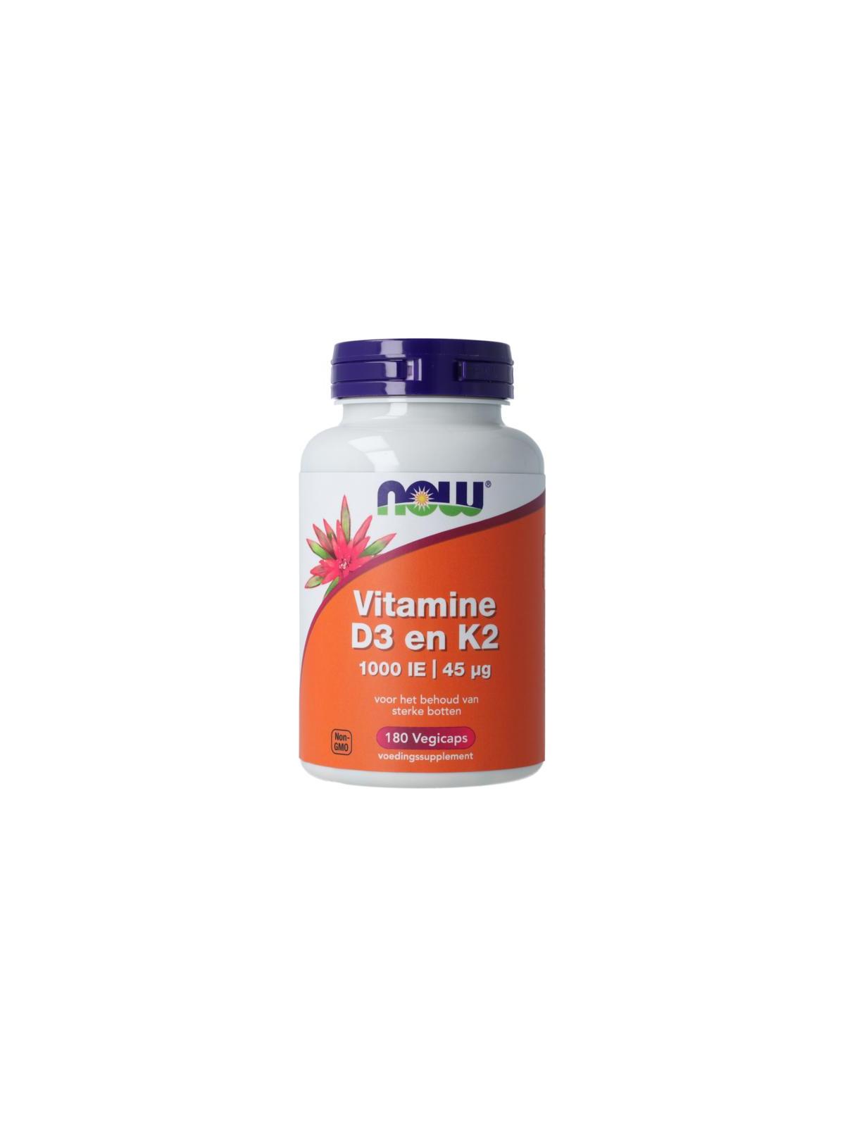  vitamine d3 k2 - 1000 ie 45mcg