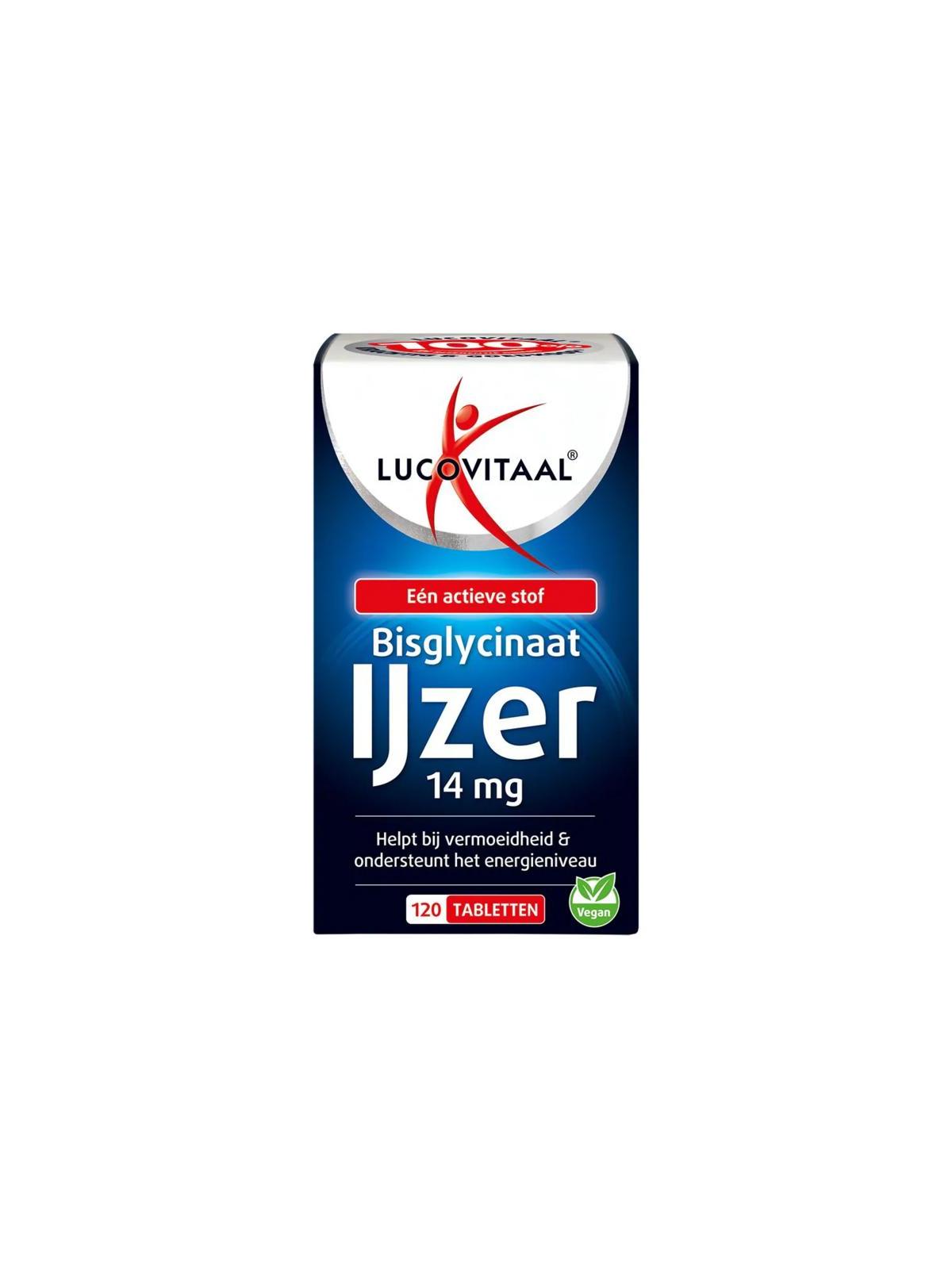 Lucovitaal IJzer Bisglycinaat 100%