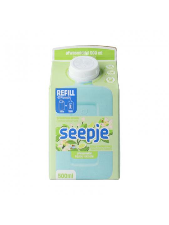 Seepje afwasmiddel limoen refill