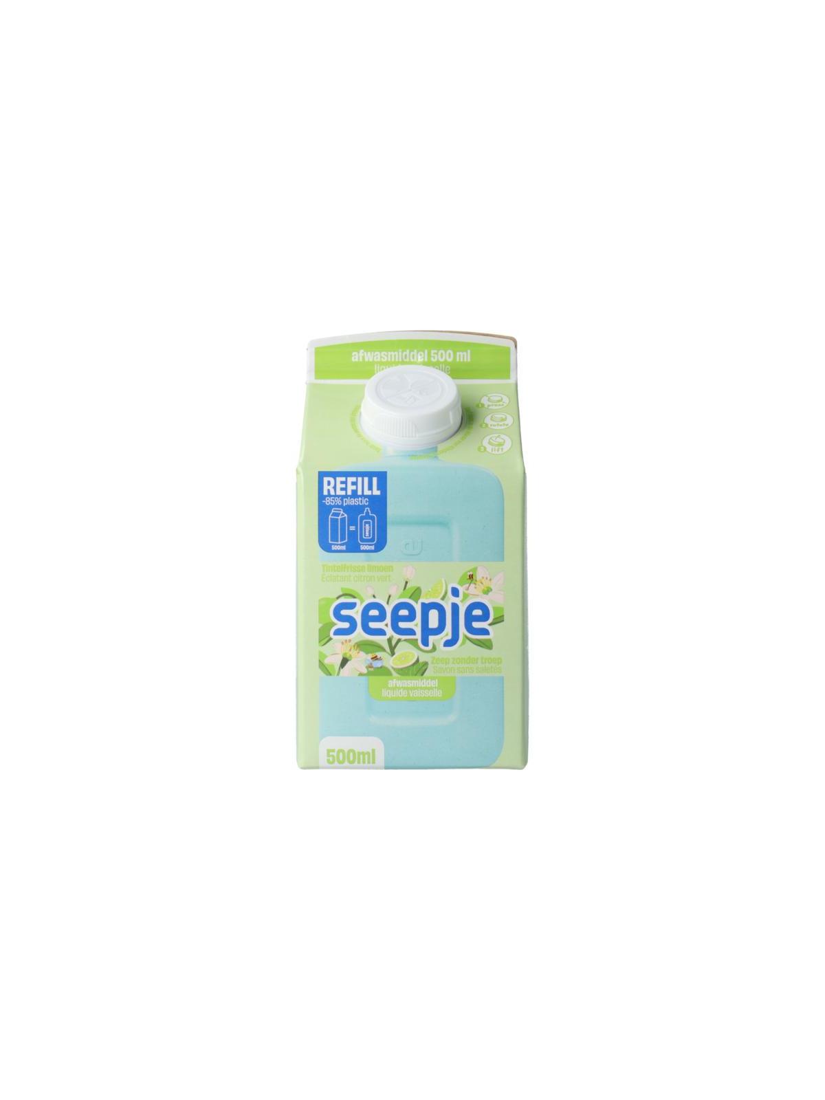 Seepje afwasmiddel limoen refill