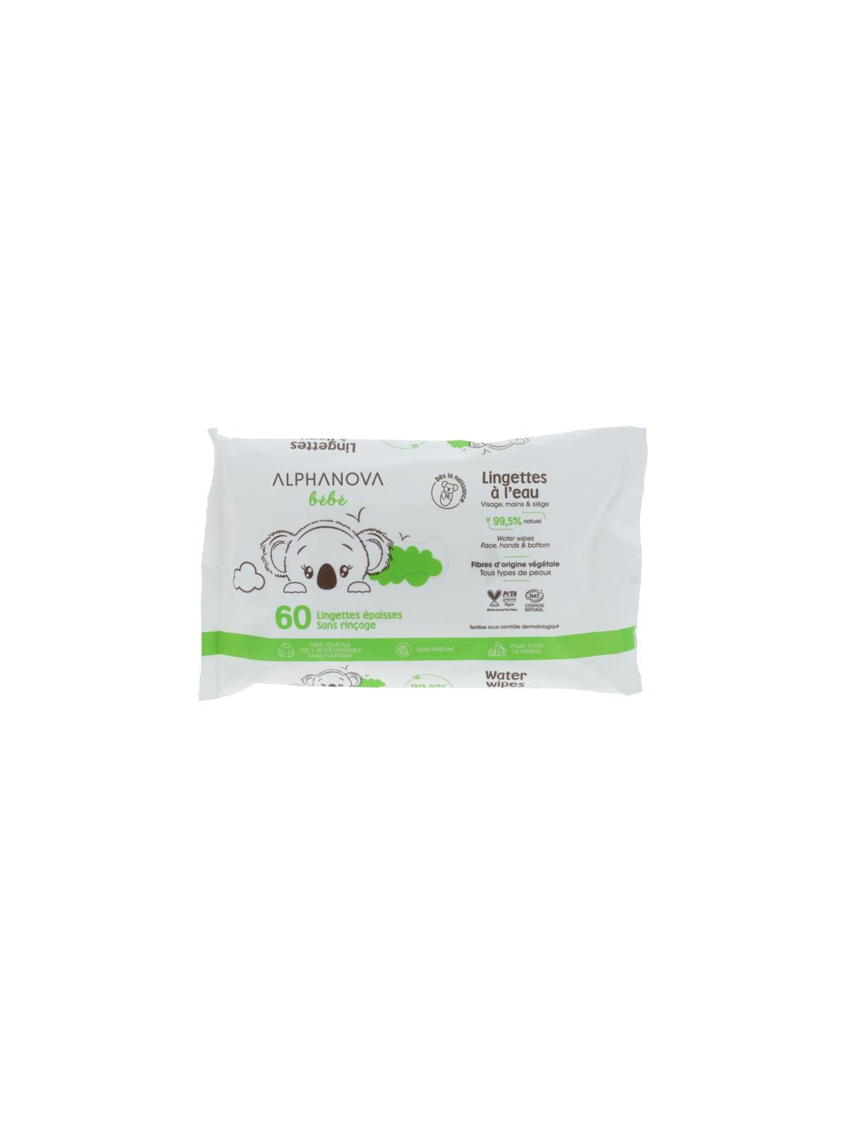  water wipes face & hand & bott
