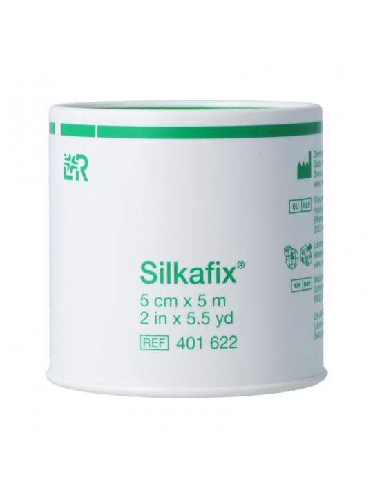 Silkafix Hechtpleister 5m x 5cm latexvrij