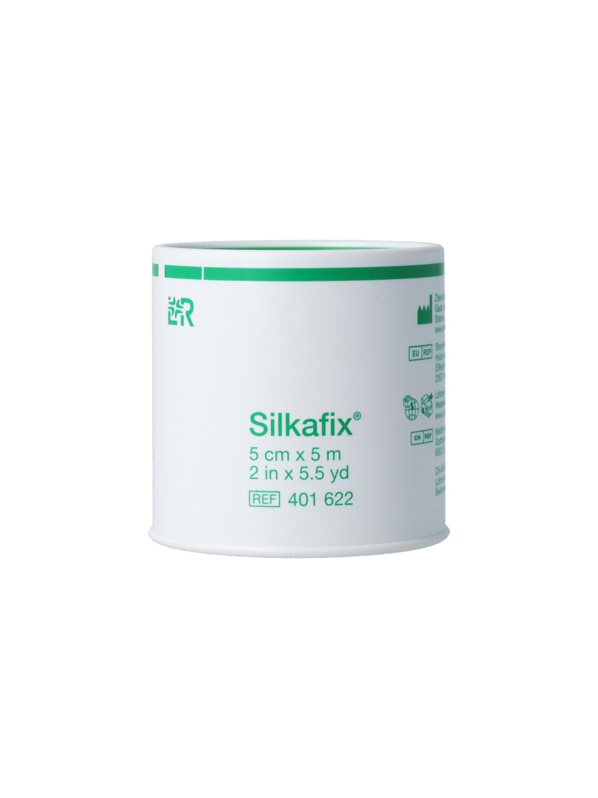Silkafix Hechtpleister 5m x 5cm latexvrij