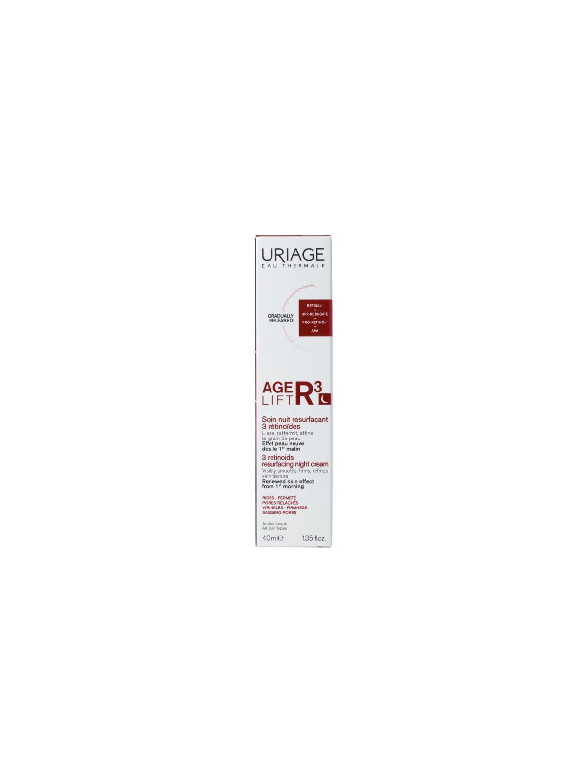 Uriage AGE LIFT R3 HUIDVERNIEUWENDE NACHTCREME 40ML