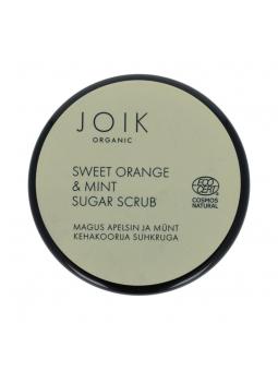 Joik Organics Sweet orange & mint sugar scrub vegan