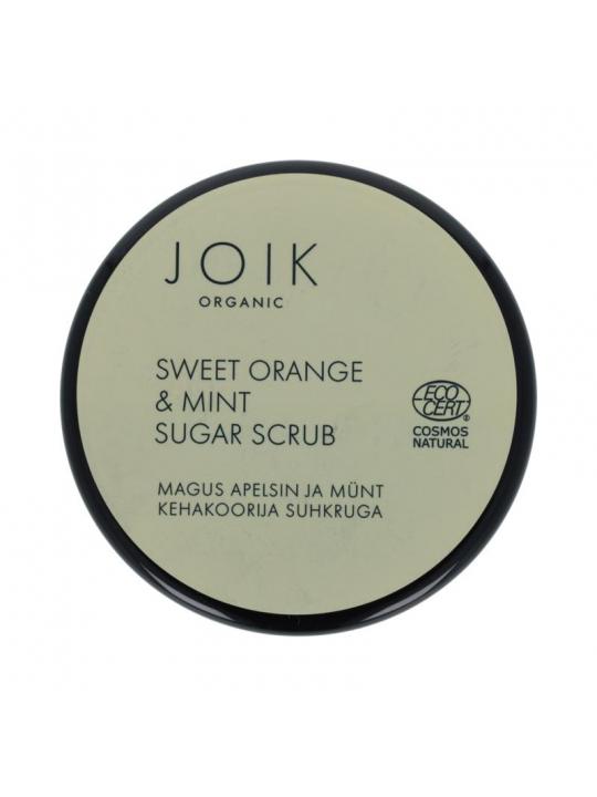 Joik Organics Sweet orange & mint sugar scrub vegan