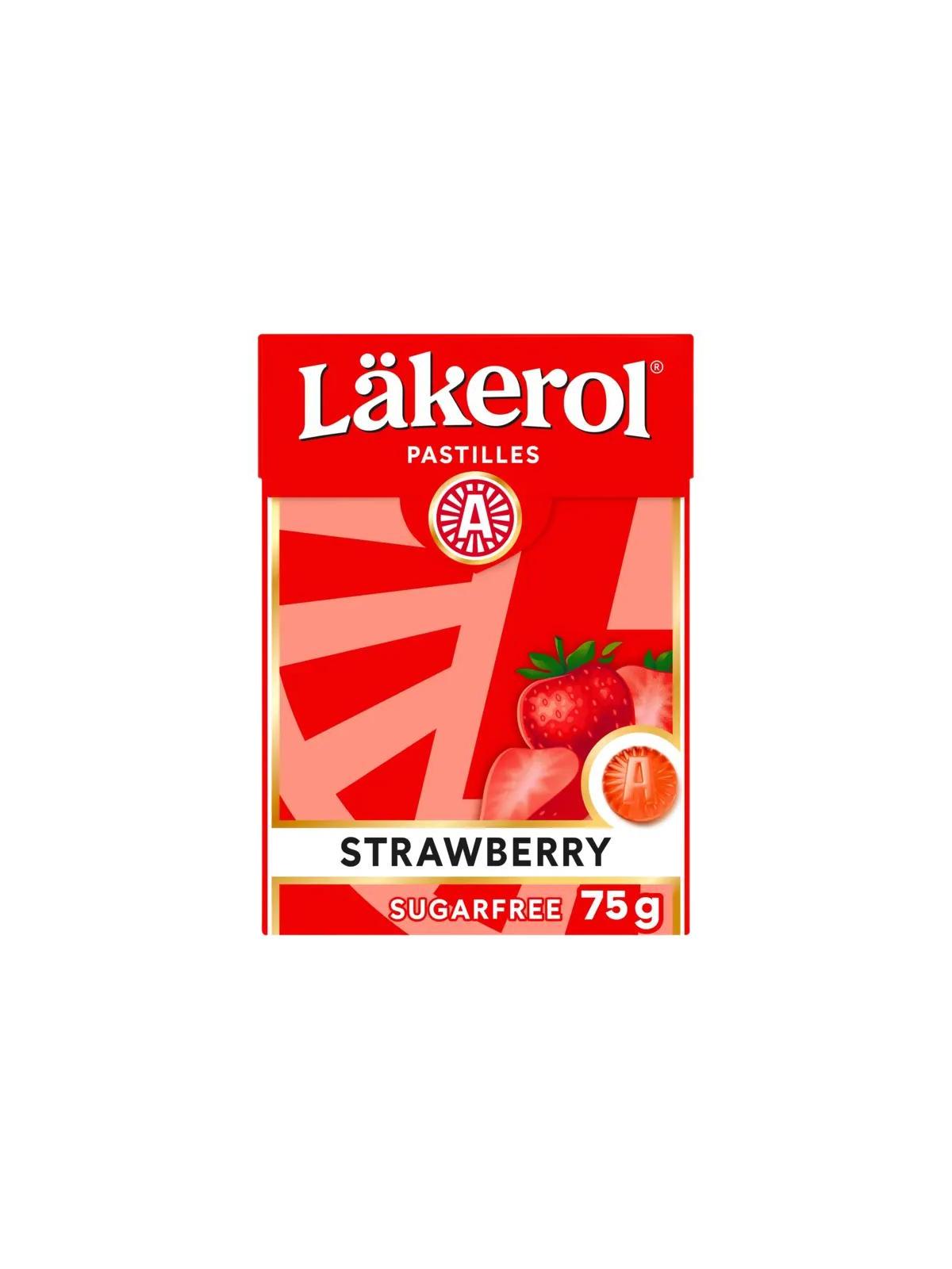 Lakerol Läk CI Strawberry 1p 24x25g