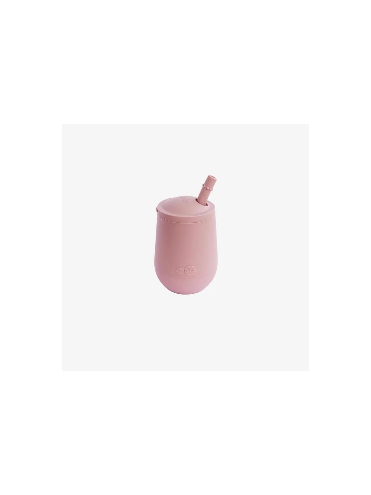 ezpz Mini Cup + rietje training system blush