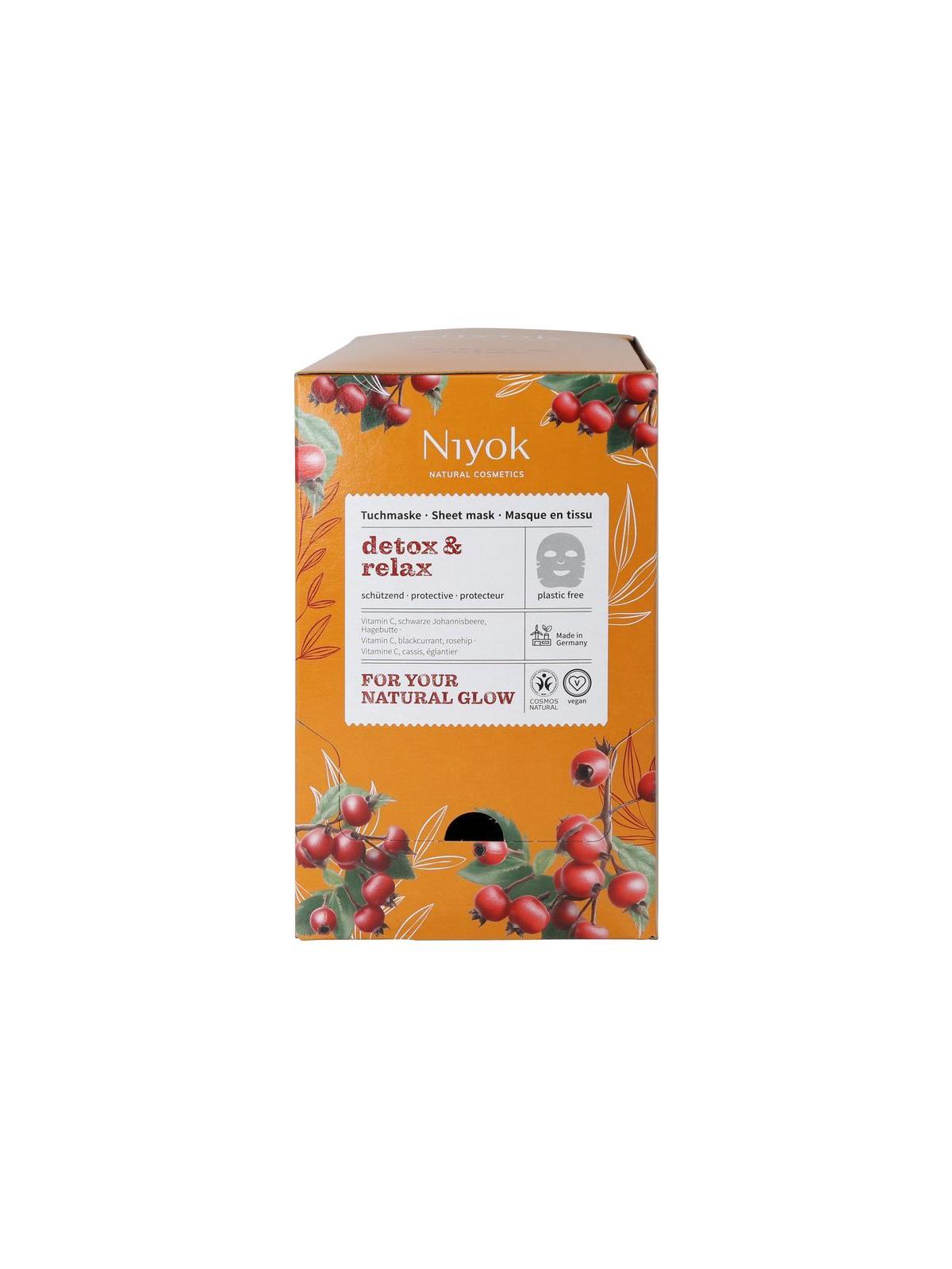 Niyok sheet mask Detox & Relax