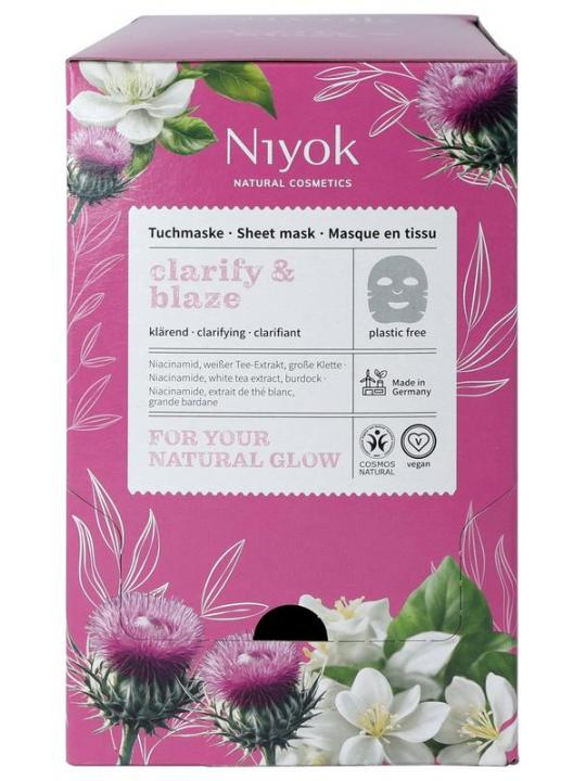 Niyok sheet mask Clarify & Blaze