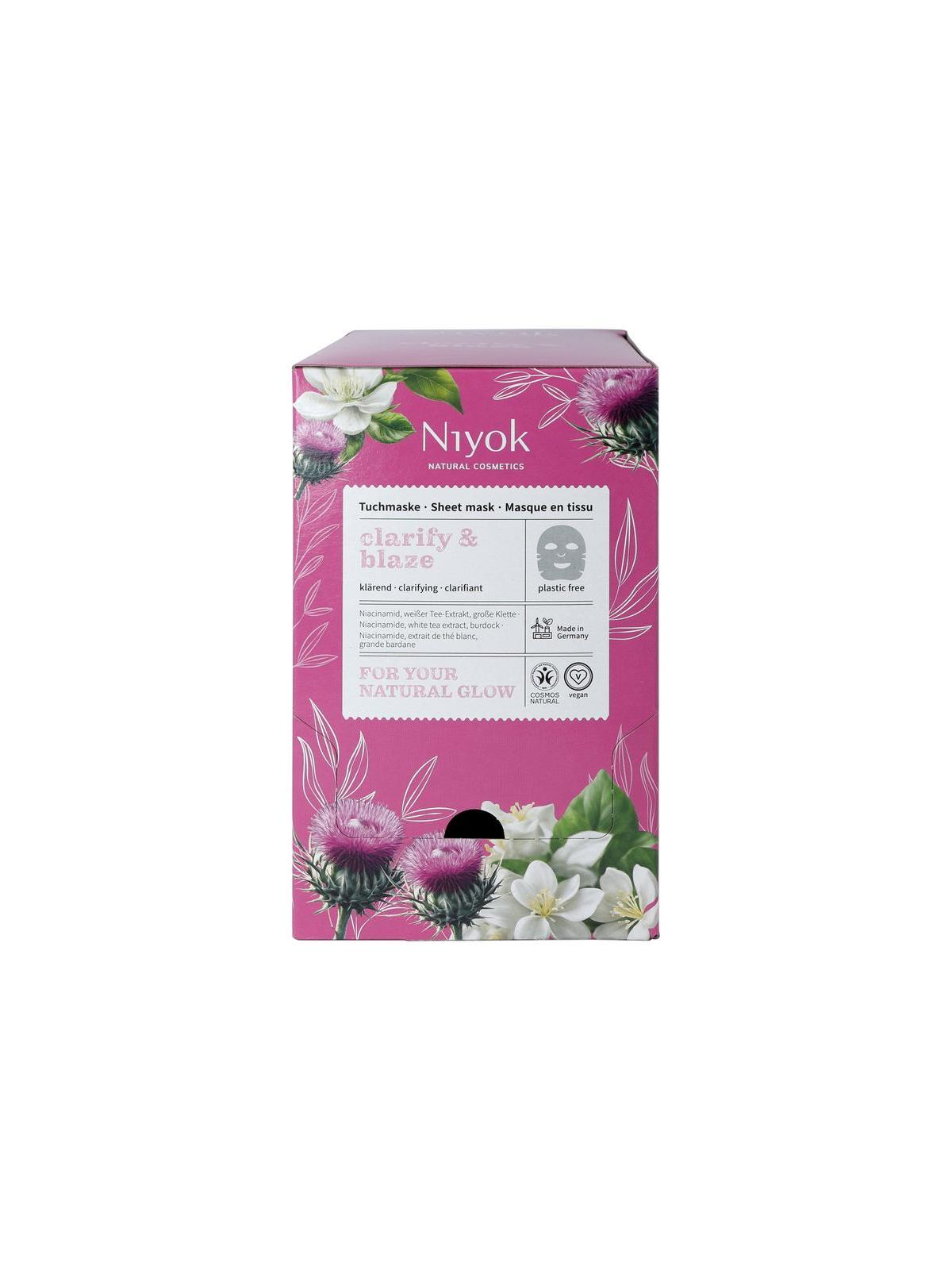 Niyok sheet mask Clarify & Blaze