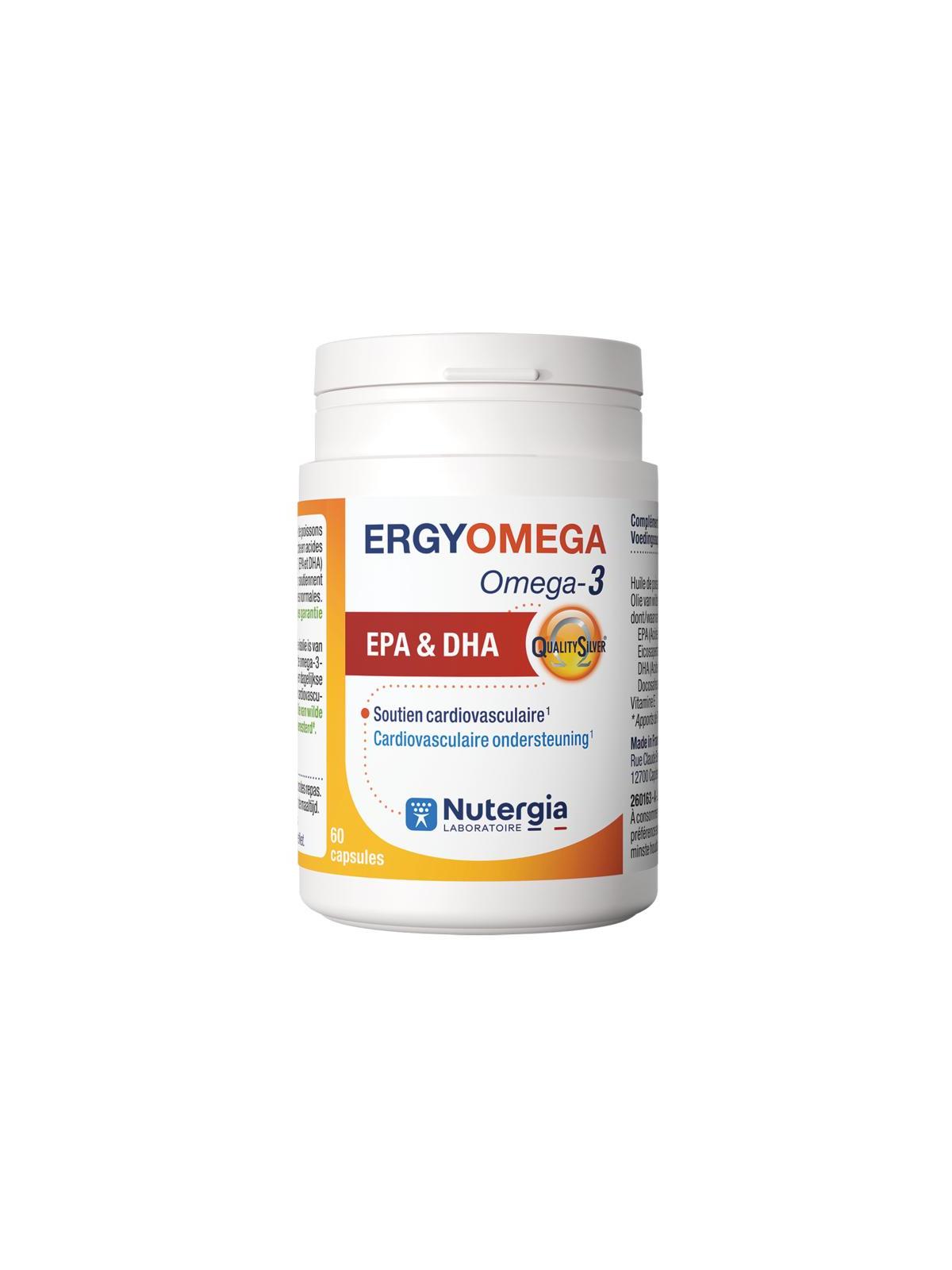 Nutergia ErgyOmega 3 60 Caps.