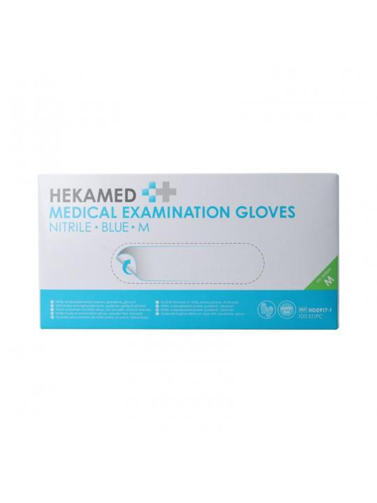 Hekamed Handschoenen soft nitrile M